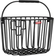 Koszyki rowerowe - KLICKfix Klickfix koszyk na rower kosz Alumino, czarny 0393KLIK - miniaturka - grafika 1