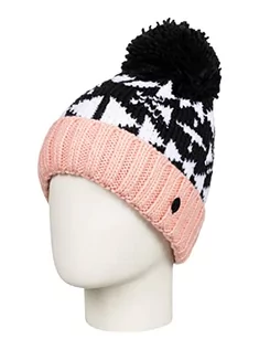 Czapki damskie - Roxy™ Amara dziewczęca czapka beanie - beanie - dziewczęta - jeden rozmiar - czarna - grafika 1