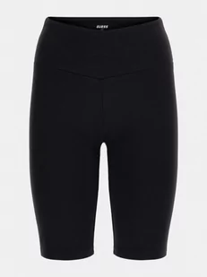 Damskie kolarki treningowe GUESS EVALYN BIKER - Spodnie sportowe damskie - miniaturka - grafika 1