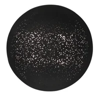 Lampy ścienne - Futurystyczna lampa ścienna Colby okrągły kinkiet ażurowy czarny - miniaturka - grafika 1
