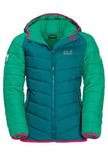 Jack Wolfskin Chłopięca kurtka Zenon, Bay Blue, 140 - Kurtki i płaszcze dla chłopców - miniaturka - grafika 1