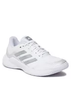 Hot Deal Eobuwie - adidas Damskie buty do biegania Grand Court Base, Biały metalik, 37 1/3 EU - miniaturka - grafika 1