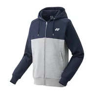 Bluzy sportowe męskie - Bluza do tenisa męska Yonex SWEAT HOODIE navy blue - miniaturka - grafika 1