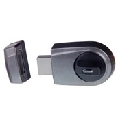 Zamki i wkładki - Gerda Zamek nawierzchniowy ZG 200 grafitowy - miniaturka - grafika 1