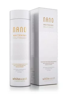 Whitewash Whitewash Nano płyn do płukania jamy ustnej do odnowy szkliwa i bezpiecznego wybielania 300 ml - Płyny do płukania jamy ustnej - miniaturka - grafika 1