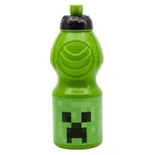 Shakery i bidony sportowe - NoName BUTELKA PLASTIKOWA BIDON MINECRAFT 400ML standard 40432 - miniaturka - grafika 1