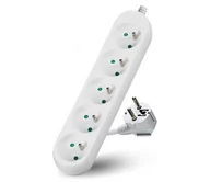 Przedłużacze i rozgałęźniki - Przedłużacz 5Z 5m - miniaturka - grafika 1