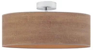 Lampy sufitowe - Żyrandol do salonu WENECJA ECO fi - 50 cm - kolor orzechowy - miniaturka - grafika 1