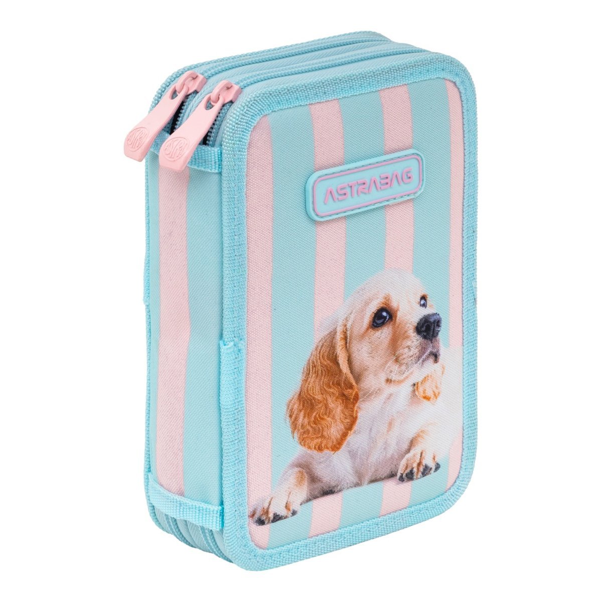 ASTRA, Piórnik 2-Komorowy Z Wyposażeniem Astrabag Puppy Line