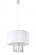 Lampy sufitowe - Lampa wisząca klasyczna Wenecja biała - miniaturka - grafika 1