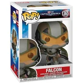 Gadżety dla graczy - Figurka FUNKO Pop Marvel: Captain America Brave New World - Falcon - miniaturka - grafika 1