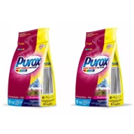 Środki do prania - Proszek do prania Purox Color Zestaw 2 x 10 kg - miniaturka - grafika 1
