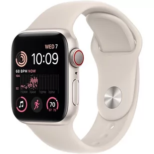 Apple Watch SE 2 2022 Cellular 40mm Beżowy - Smartwatch - miniaturka - grafika 1
