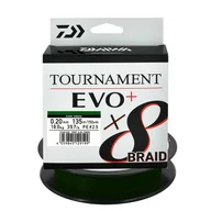 Żyłki wędkarskie - Plecionki Daiwa Torunament X8 Evo 135M Zielone 0,20 Mm - miniaturka - grafika 1