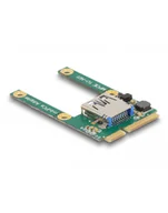 Części i akcesoria do laptopów - DeLOCK PCIe I/O 1 x USB 2.0 Type-A socket 80039 - miniaturka - grafika 1