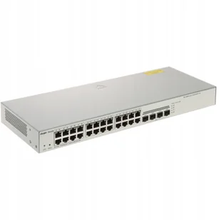 Ruijie Reyee RG-NBS3100-24GT4SFP-V2| Switch Zarządzalny, 28 portów, 24xGE, 4xSFP, L2, Rack, Cloud 6971693278721 - Switche - miniaturka - grafika 1