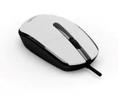 Myszki - C-TECH WM-10 USB biała - miniaturka - grafika 1