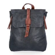 Torebki damskie - Plecak Damski Vintage XL firmy Herisson 1652H2023-11 Szary - miniaturka - grafika 1