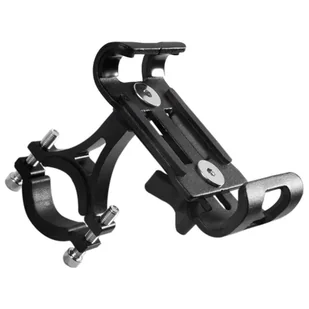 Uchwyt rowerowy Alogy Metal Bike Holder do telefonu na kierownicę na rower motor hulajnoga Czarny + Pasek bezpieczeństwa - Akcesoria rowerowe - miniaturka - grafika 11