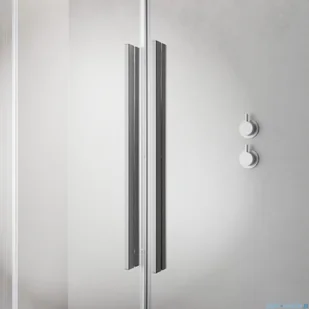 Radaway Furo Brushed Nickel PND II parawan nawannowy 180cm lewy szczotkowany nikiel 10109938-91-01L/10112894-01-01 - Akcesoria do armatury i ceramiki - miniaturka - grafika 7