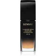 Podkłady do twarzy - Sensai Flawless Satin Moisture Foundation 205 Mocha Beige - miniaturka - grafika 1