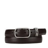 Paski - Pasek Damski Gino Rossi BLYL24001-2 SVL Brązowy - miniaturka - grafika 1