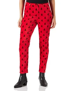 Wrangler Damskie spodnie Walker, Formula Red, 32W / 32L - Spodnie damskie - miniaturka - grafika 1