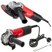 Szlifierki i polerki - Milwaukee Szlifierka Kątowa Sieciowa Ag 800-125E 800W 125mm Łagodny Rozruch - miniaturka - grafika 1