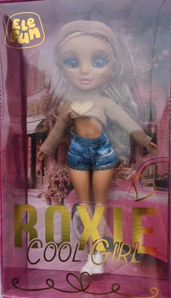 Elefun Roxie Cool Girl Lalka blondynka ”2”