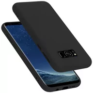 Etui i futerały do telefonów - Pokrowiec Do Samsung Galaxy S8 PLUS Etui w LIQUID CZARNY TPU Silikon Case Cover Obudowa Ochronny Cadorabo - miniaturka - grafika 1