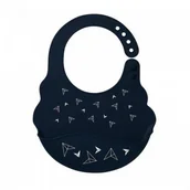 Gryzaki dla dzieci - BABYONO Babyono silikonowy śliniak z regulowanym zapięciem 829/07 - miniaturka - grafika 1