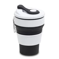 Kubki - Kubek silikonowy 350ml Flexi, czarny - miniaturka - grafika 1