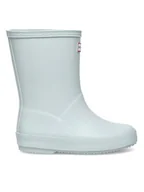 Buty dla dziewczynek - Hunter Kalosze HFC-03 Niebieski - miniaturka - grafika 1