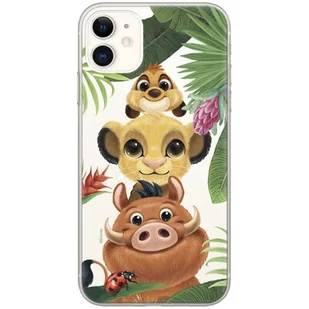 Disney ERT GROUP Oryginalne etui na telefon komórkowy Simba and Friends 003 iPhone 11 Phone Case Cover DPCSIMBF1950 - Etui i futerały do telefonów - miniaturka - grafika 1