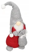 Ozdoby bożonarodzeniowe - SKRZAT KRASNAL MIKOŁAJ Z WORKIEM ŚWIĄTECZNY DUŻY - miniaturka - grafika 1