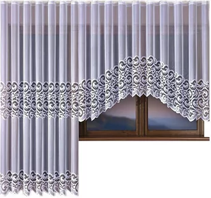 LIBBY 150x250cm firana z kpl. balkonowego (balkon) - Firany - miniaturka - grafika 1