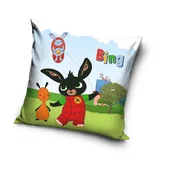 Pościel dla dzieci - Poszewka welwetowa na poduszkę Bing BING223019 40 x 40 cm - miniaturka - grafika 1