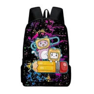 Torebki damskie - Lankybox Foxy Plecak z nadrukiem 3D Dzieci Chłopcy Dziewczęta Powrót do szkoły Torba na książki Podróż Student Plecak na ramię 13 - miniaturka - grafika 1