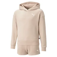 Odzież sportowa dziecięca - Dres Puma Loungewear Short Suit G, Dzieci - miniaturka - grafika 1