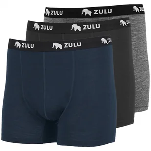 Męskie bokserki Zulu Merino 160 3-pack Rozmiar: XL / Kolor: mix1 - Majtki męskie - miniaturka - grafika 1