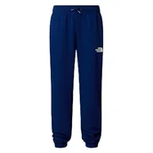 Spodnie męskie - The North Face Mężczyźni Reaxion Fleece Joggers Summit Navy Dark Heather S - miniaturka - grafika 1