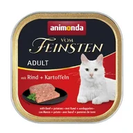 Mokra karma dla kotów - Animonda Vom Feinsten Adult Z Wołowiną I Ziemniakami 100G - miniaturka - grafika 1
