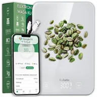 Wagi kuchenne - Waga Kuchenna Fit 15kg/1g Akumulatorowa Usb-c Smart Bluetooth ANDROID/iOS - miniaturka - grafika 1