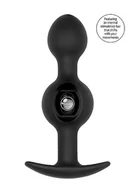Korki analne - Sono N0. 90 Self Penetrating Butt Plug Black - Korek analny z ruchem pulsacyjnym  << DYSKRETNIE   |   DOSTAWA 24h   |  GRATISY - miniaturka - grafika 1