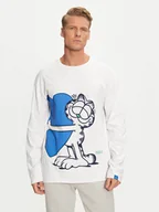 Piżamy męskie - United Colors Of Benetton Koszulka piżamowa 3VR54M01P Szary Regular Fit - miniaturka - grafika 1