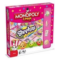 Gry planszowe - Winning Moves Monopoly Junior Shopkins - miniaturka - grafika 1