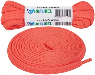 Sznurówki Sznurowadła Róż neon płaskie 150cm - Akcesoria obuwnicze - miniaturka - grafika 1