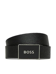 Boss Pasek Męski Icon 50529690 Czarny - Paski - miniaturka - grafika 1