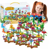 Klocki - Duży Ogród Kreatywny Klocki Konstrukcyjne Kwiaty - miniaturka - grafika 1