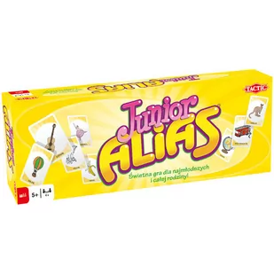 Tactic Alias Junior 40874 - Gry planszowe - miniaturka - grafika 1